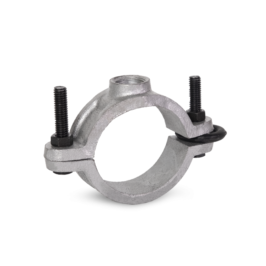 Clamp Saddle Silver – malleable iron pipe fitting by Tri Sinar Purnama