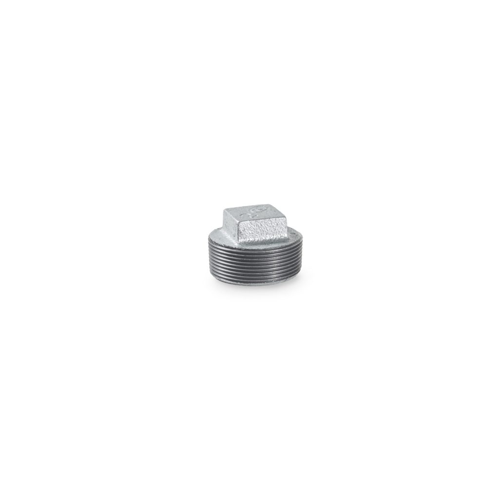 Plugs Square Head (FIG NO. 291) – malleable iron pipe fitting by Tri Sinar Purnama