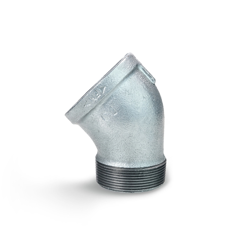 Street Elbow 45° Beaded (FIG NO. 121) – malleable iron pipe fitting by Tri Sinar Purnama