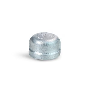 Round Caps Banded (FIG NO. 21A) — Malleable Iron Pipe Fitting