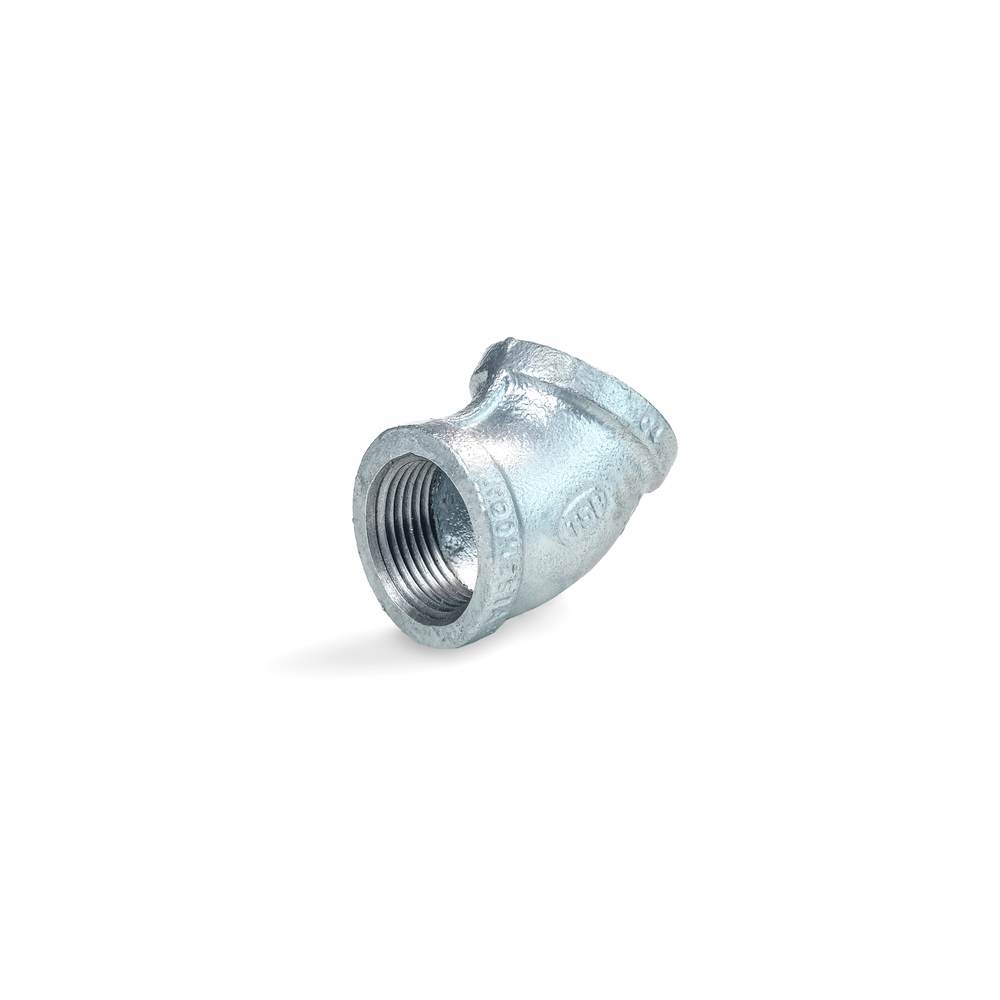 Elbows 45° Beaded (FIG NO. 120) – malleable iron pipe fitting by Tri Sinar Purnama