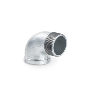 Street Elbows 90° Banded (FIG NO. 92) — Malleable Iron Pipe Fitting