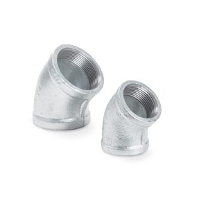 Elbows 45° Banded (FIG NO. 120) — Malleable Iron Pipe Fitting