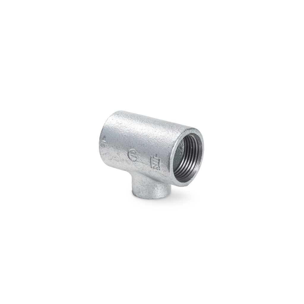 Reducing Tees Elbow (FIG NO. RTL) – malleable iron pipe fitting by Tri Sinar Purnama