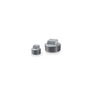 Plugs Square Head (FIG NO. 291) — Malleable Iron Pipe Fitting